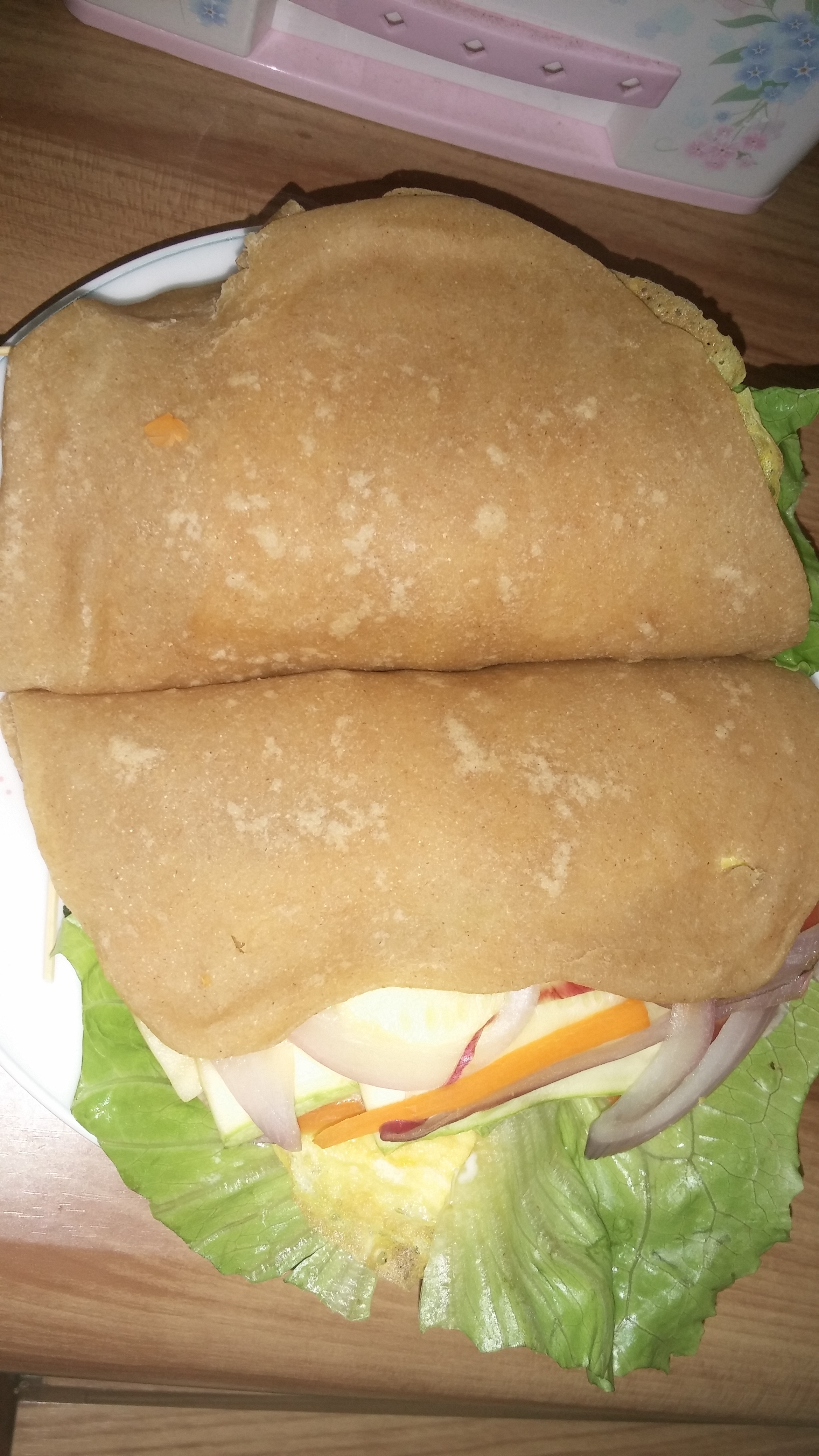 全麦墨西哥薄饼