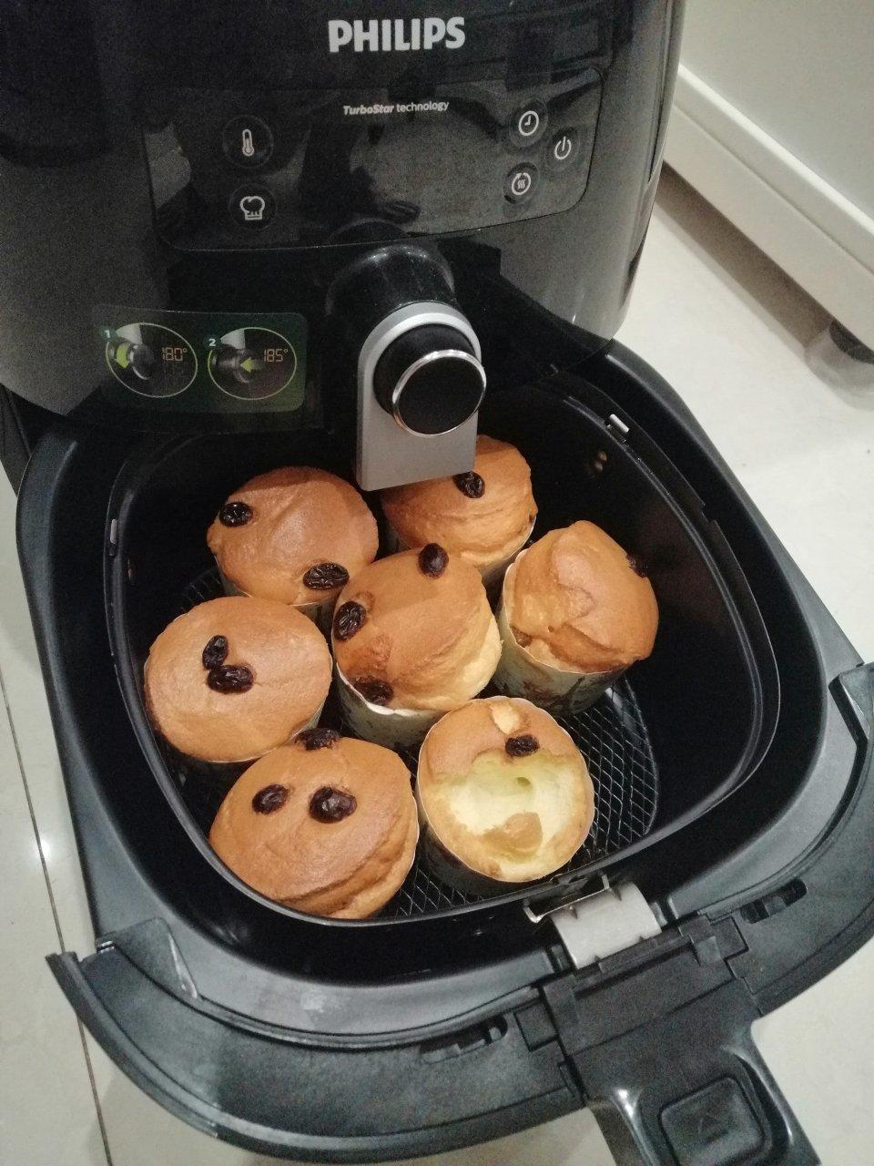 空气炸锅做纸杯蛋糕