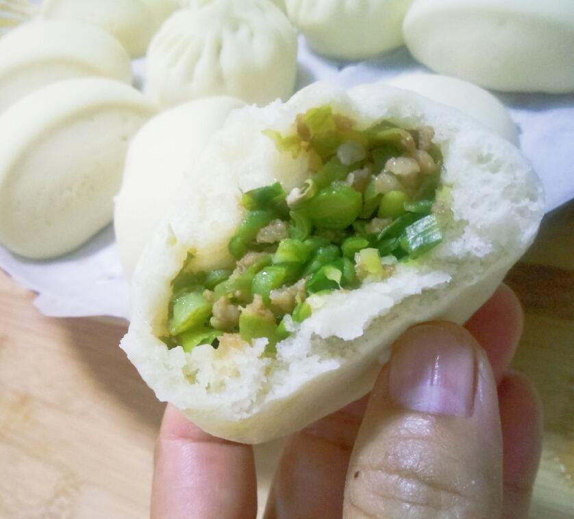 四季豆肉包