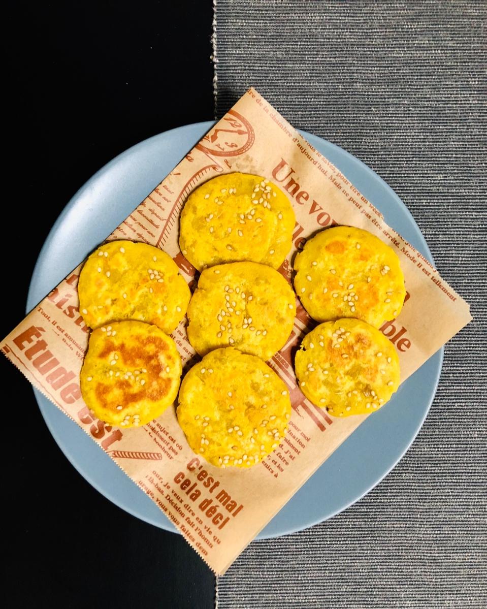 皎皎白驹windream做的全麦红薯饼