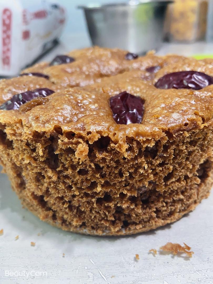 超简单 零失败的红糖发糕