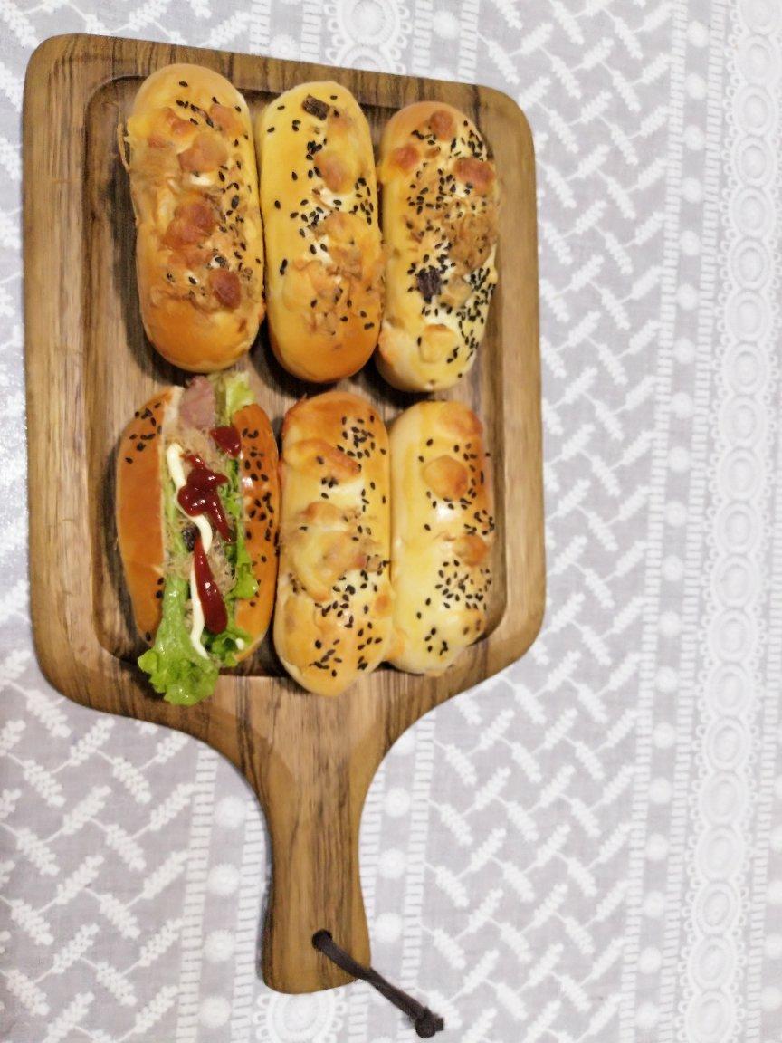 热狗面包卷--烤箱版