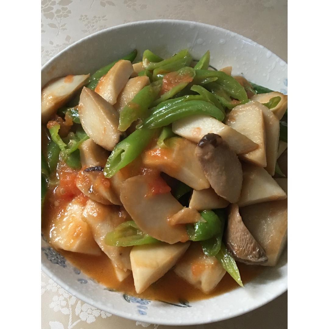 这道简单的美味，好吃的秘诀是不加一滴水~干炒三鲜 • 圆满素食