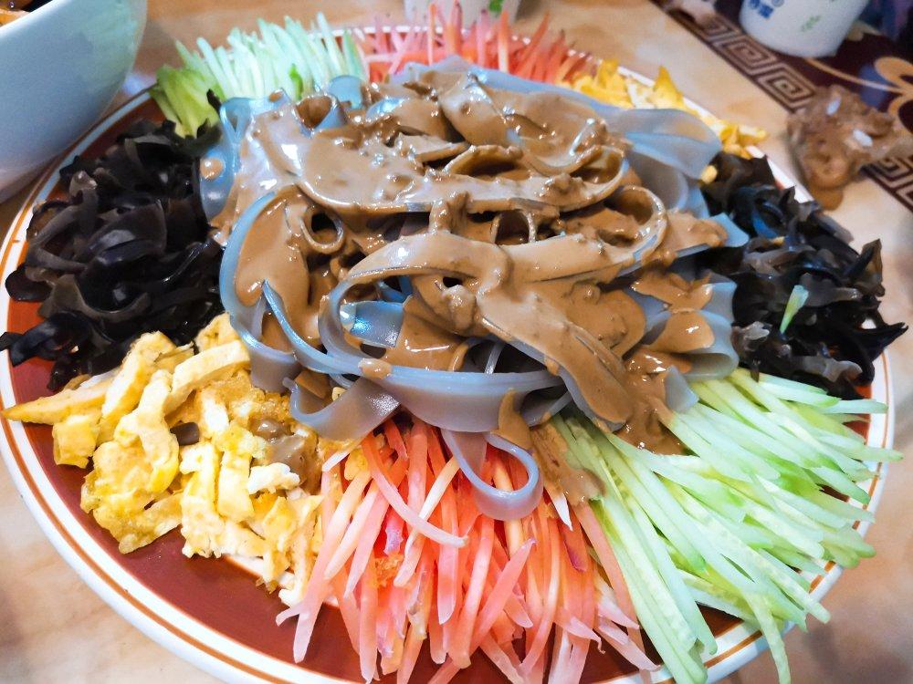 曼食慢语丨2021年夜饭-五彩大拉皮