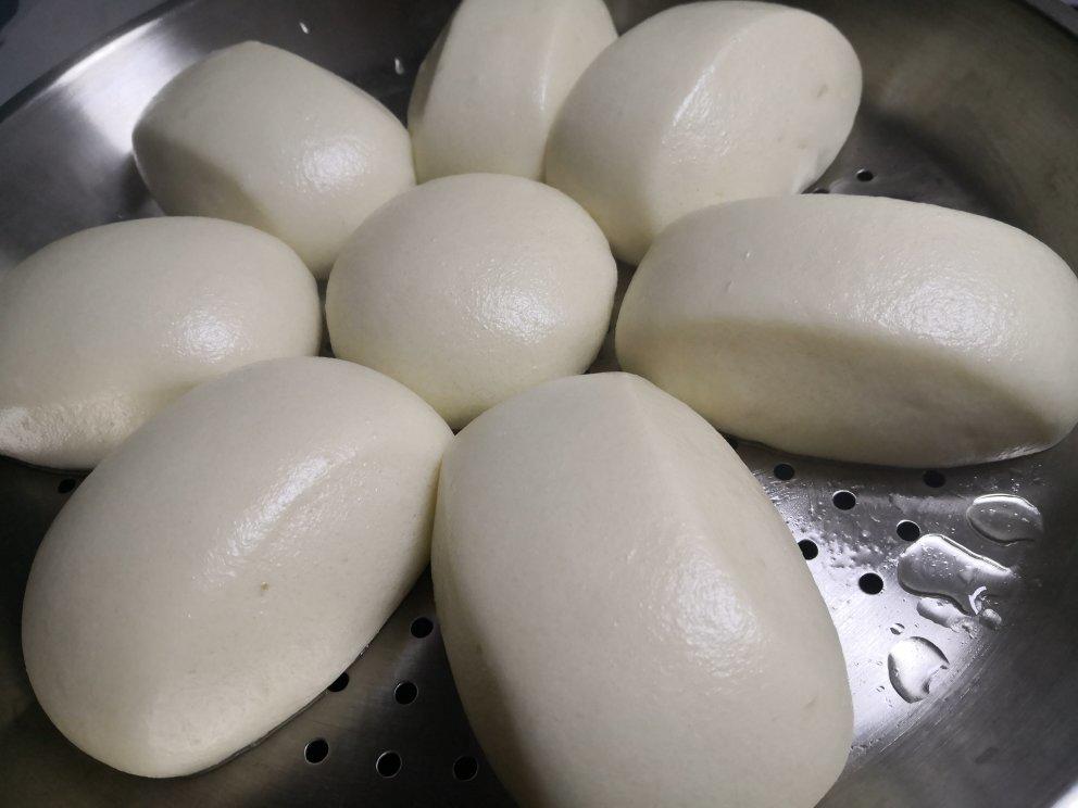 纯手工奶香馒头【无泡打粉，无添加】