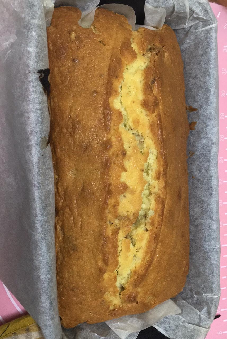 焦糖核桃磅蛋糕
