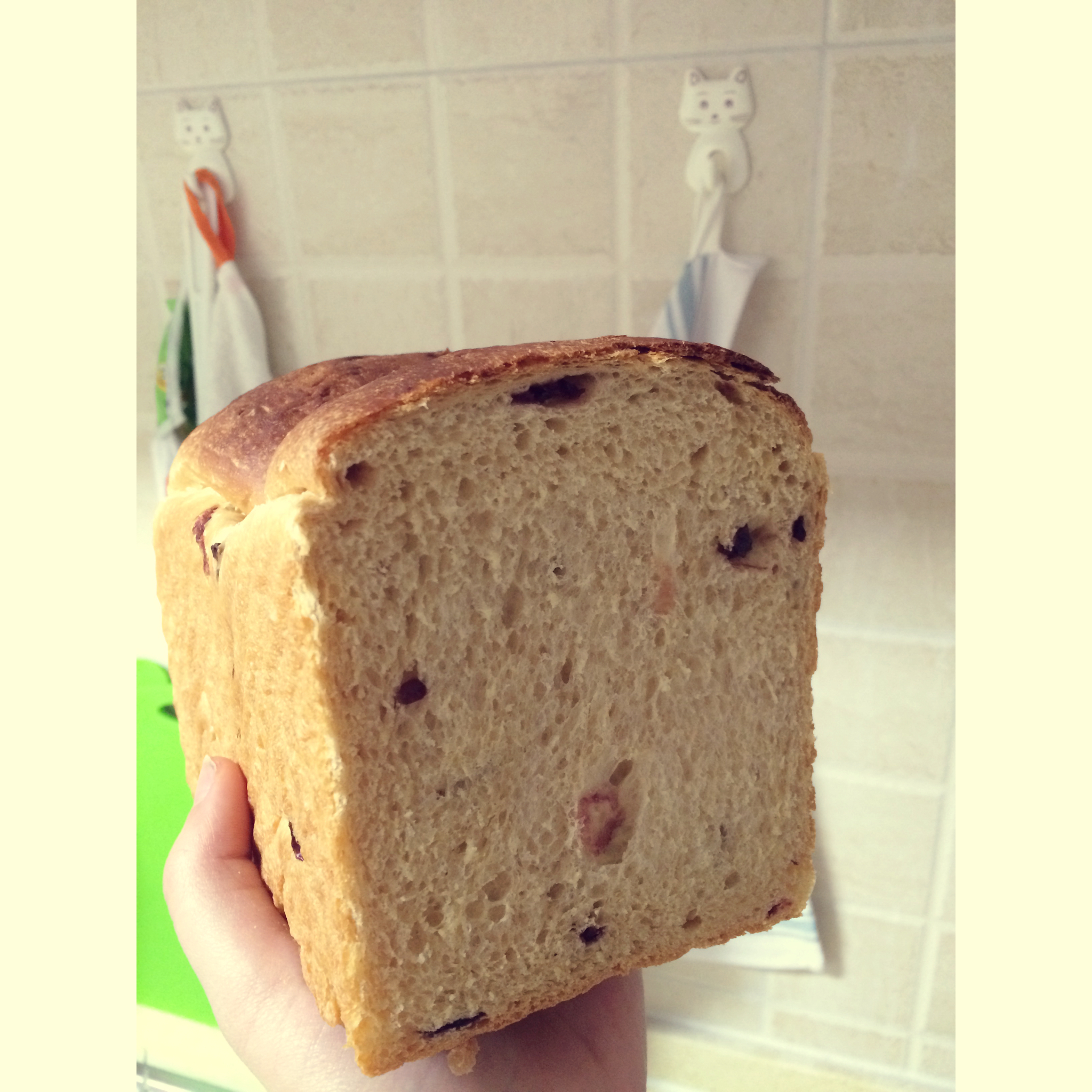 酸奶蔓越莓吐司