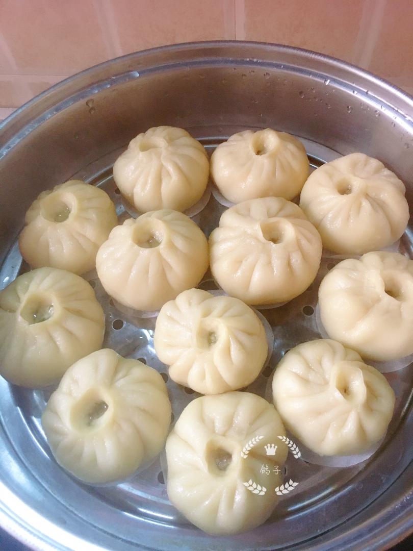 猪肉包子（附视频。一次性发酵。）