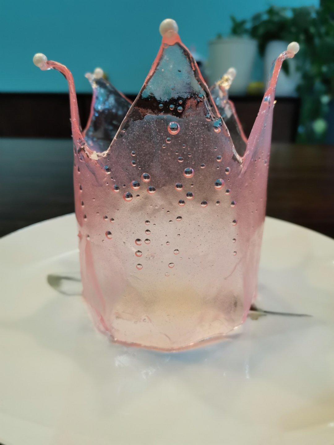 艾素糖装饰—艾素糖皇冠制作