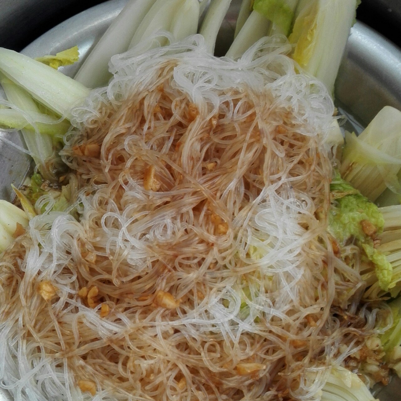 蒜蓉粉丝娃娃菜
