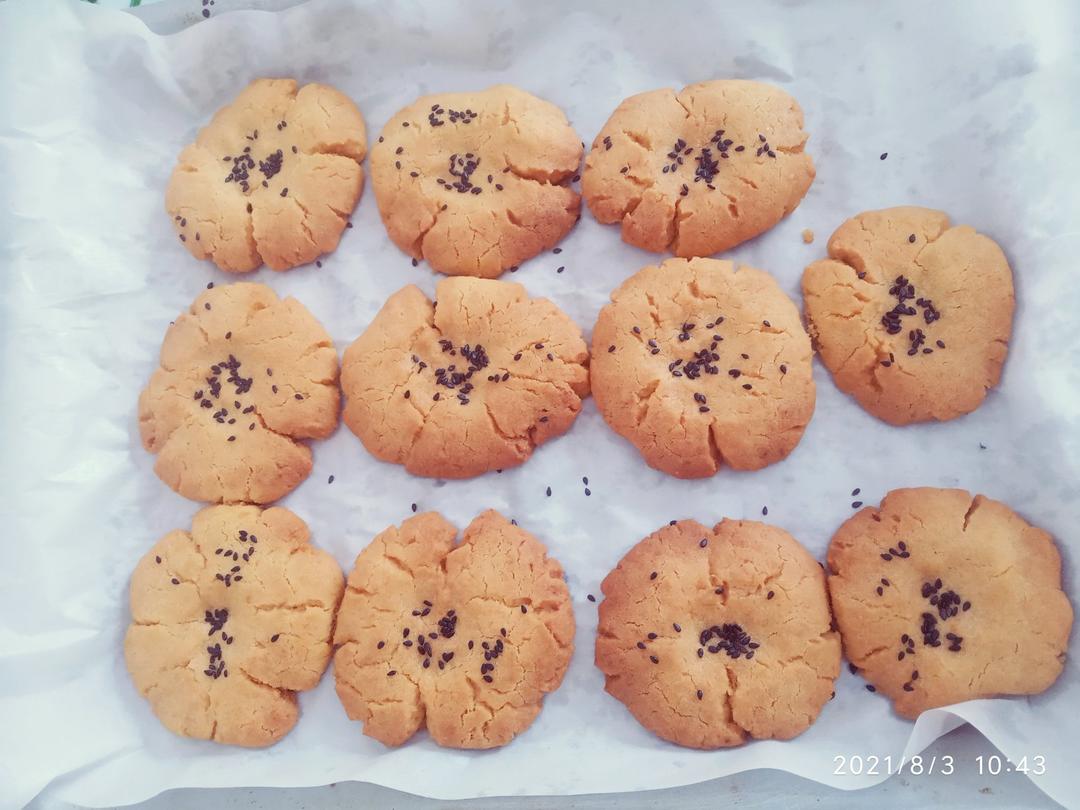 桃酥普通面粉～超简单零失败（老式）