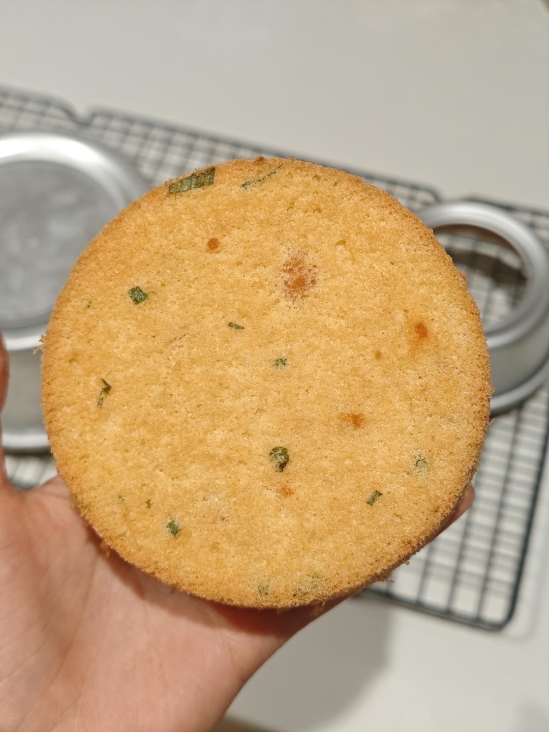 咸香戚风经典——黄金葱香肉松戚风