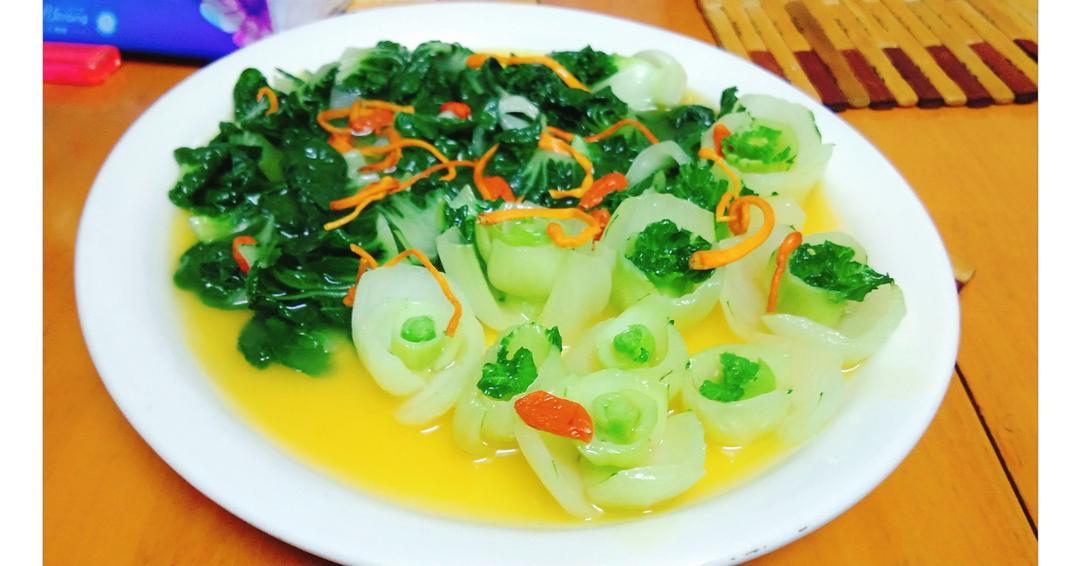 网红白灼奶白菜秘笈