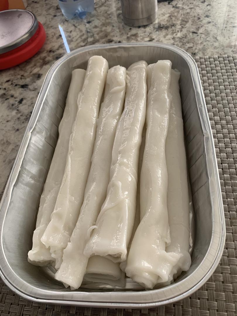 minime98做的自制猪肠粉·粉卷