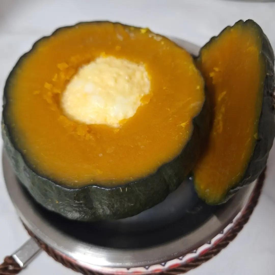 贝贝南瓜蒸蛋（懒人0失败）
