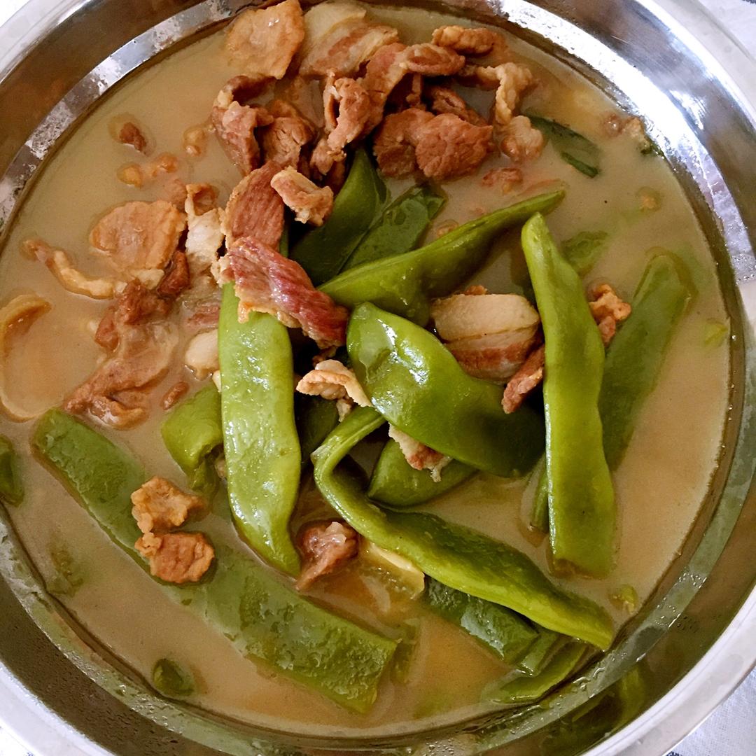 豆角炖肉
