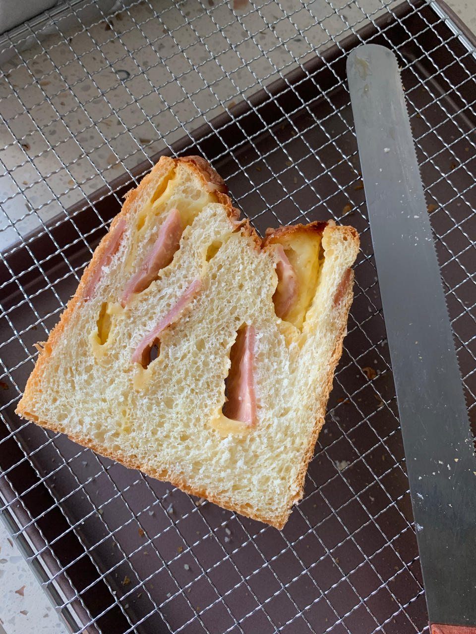 料多多系列之---火腿芝士吐司