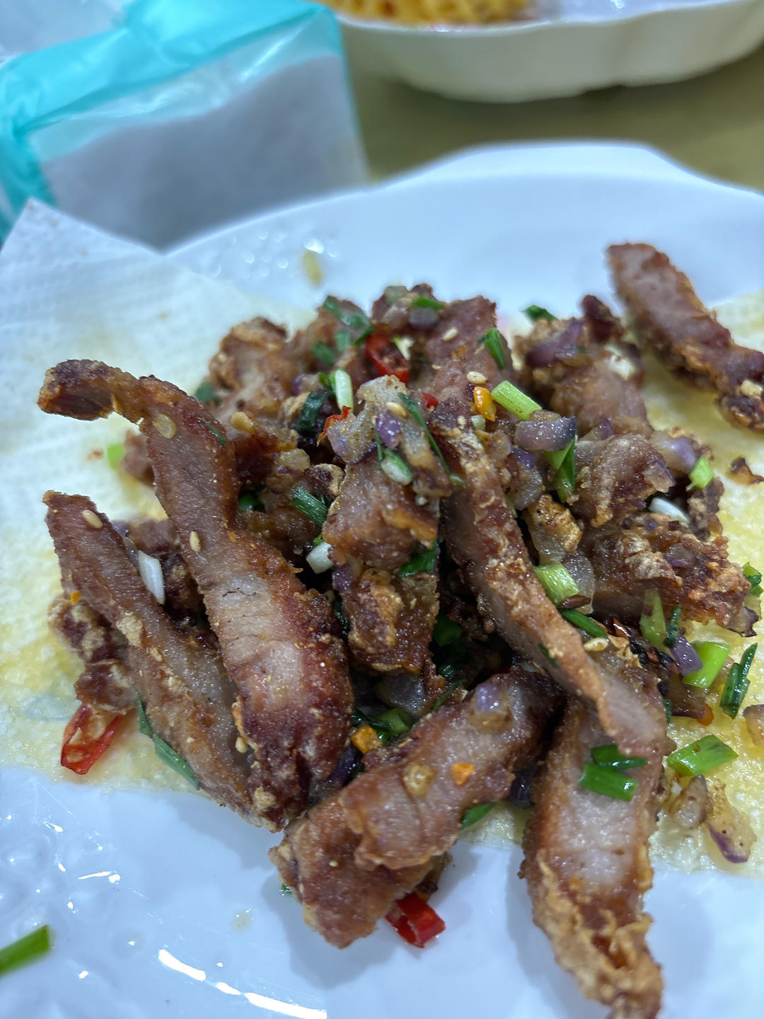 五分钟成就的宴客菜：香煎梅花肉