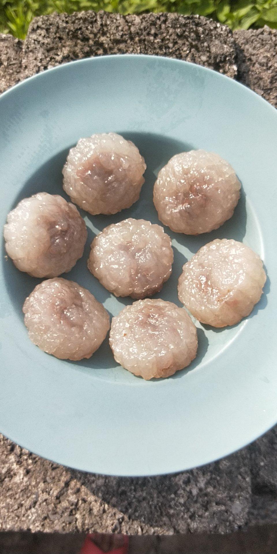 红豆西米糕