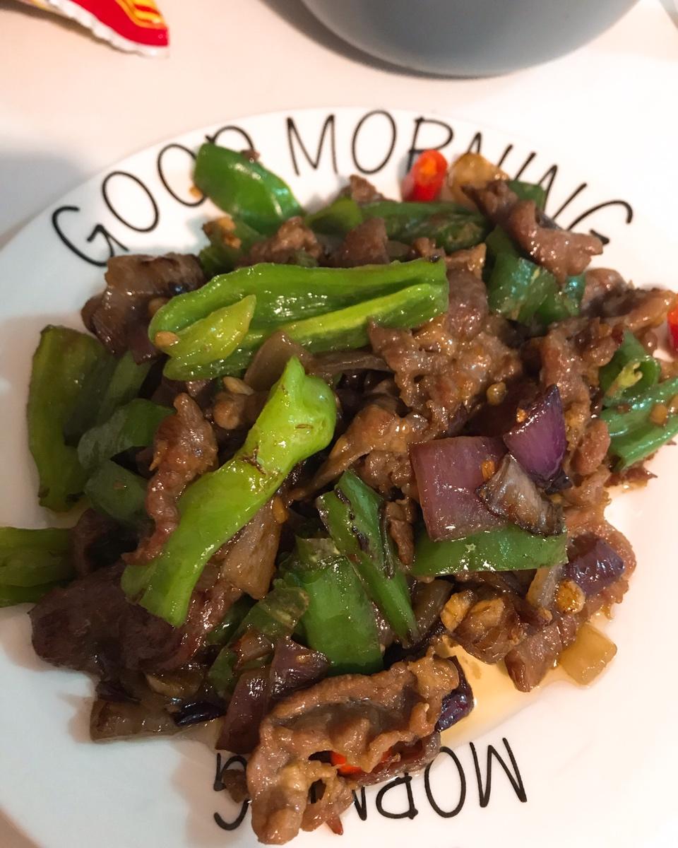 小炒牛肉