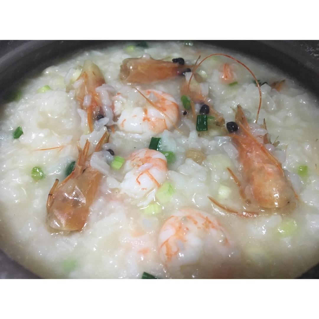 秘制鲜虾粥