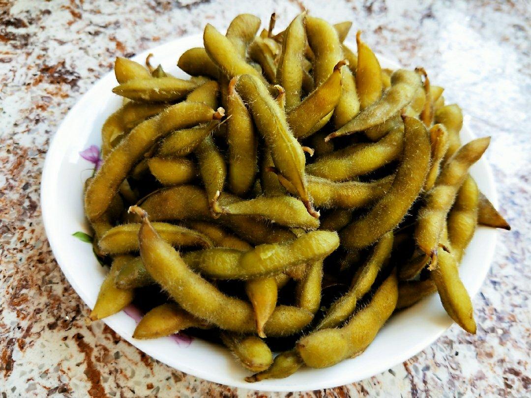 香辣煮毛豆.五香毛豆