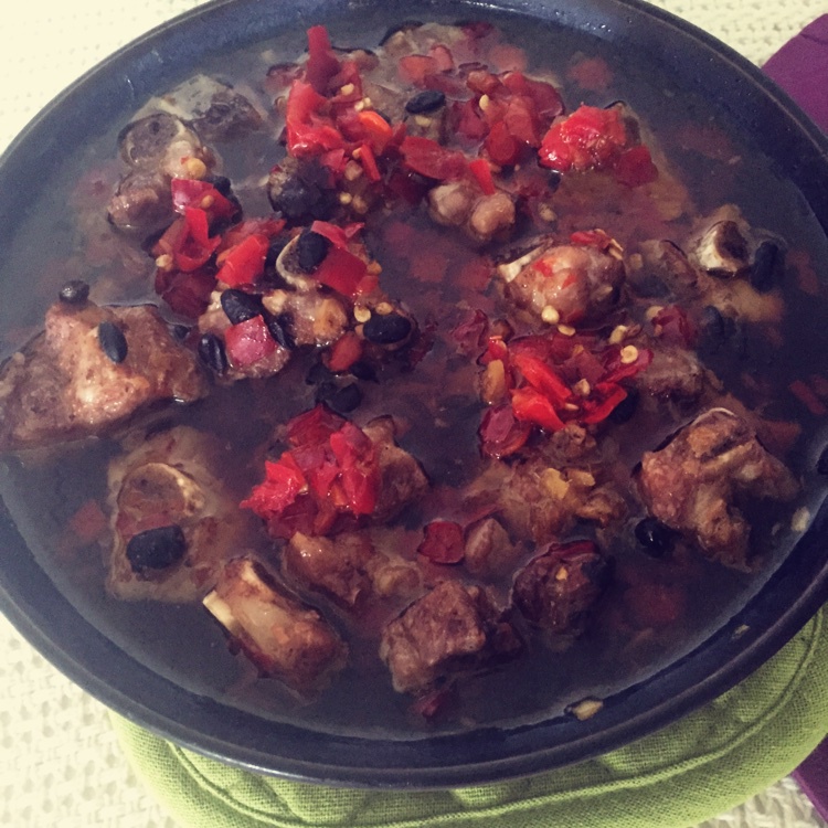 ［湘菜］豆豉剁椒蒸排骨