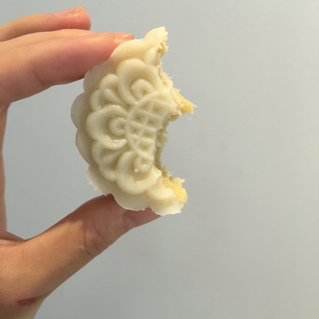 榴莲冰皮月饼的榴莲馅