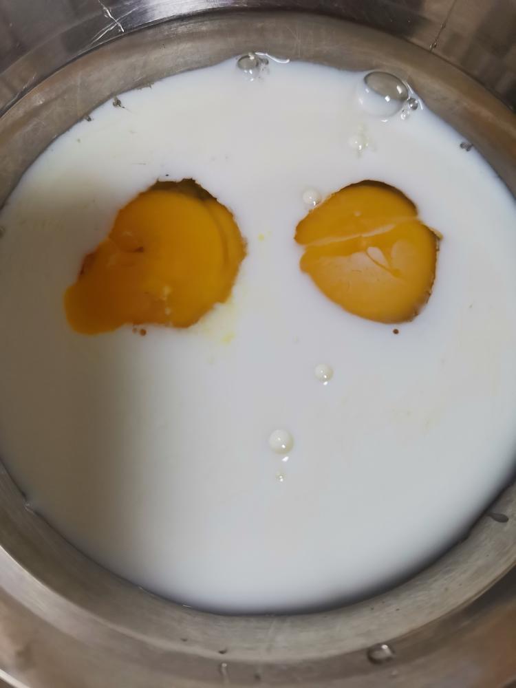 纯奶手撕吐司的做法 步骤1