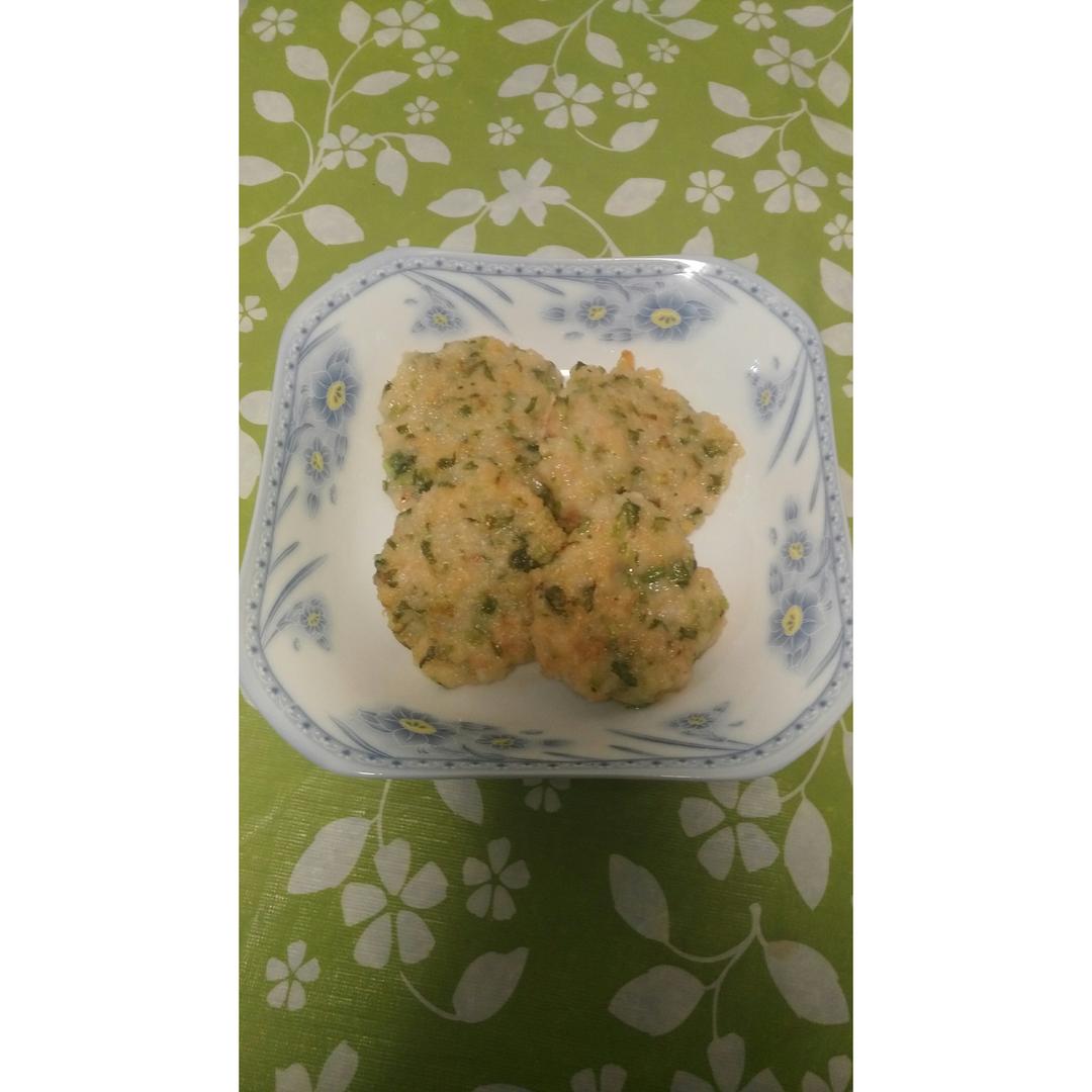 香煎虾饼