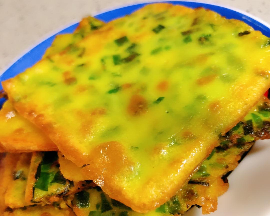 韭菜鸡蛋薄饼的做法 步骤8