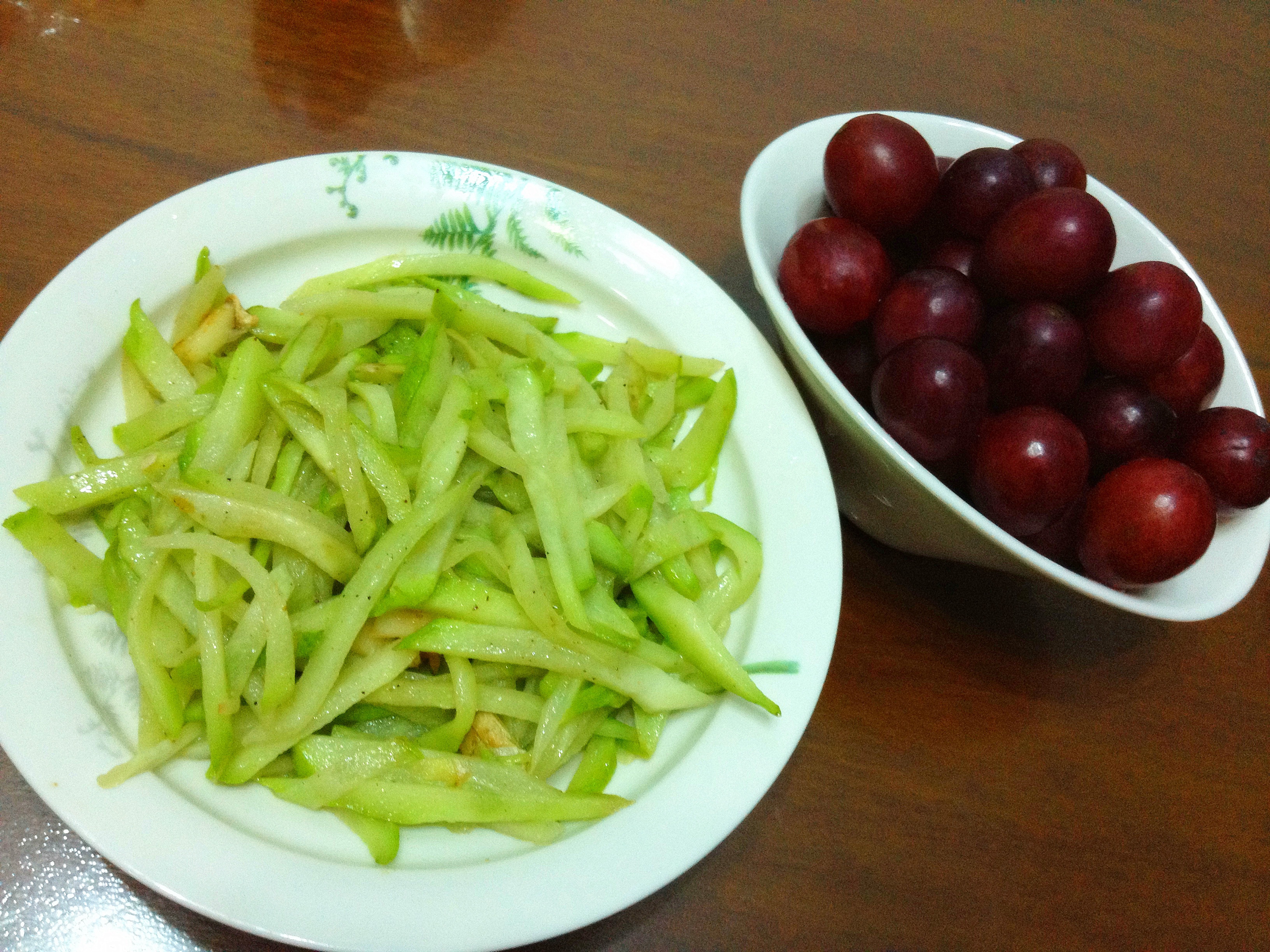 清炒佛手瓜
