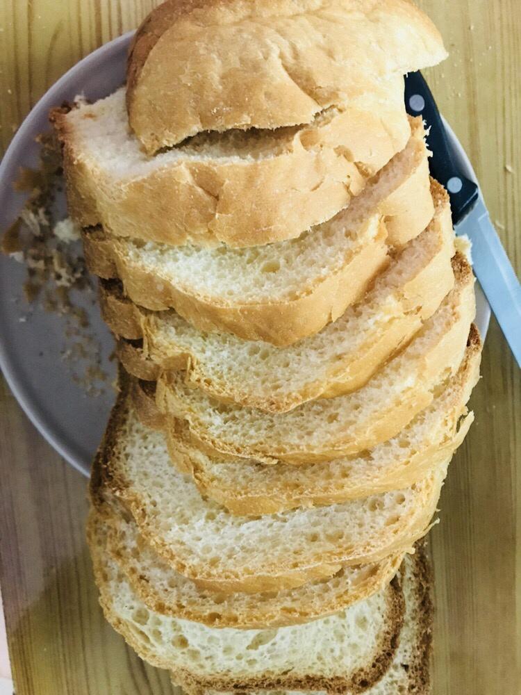 纯奶手撕吐司的做法 步骤1