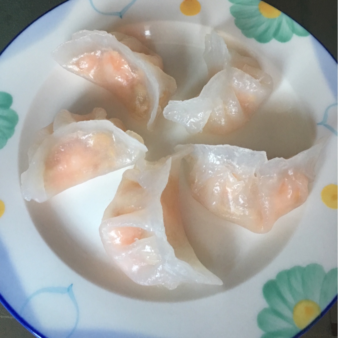 弯梳虾饺