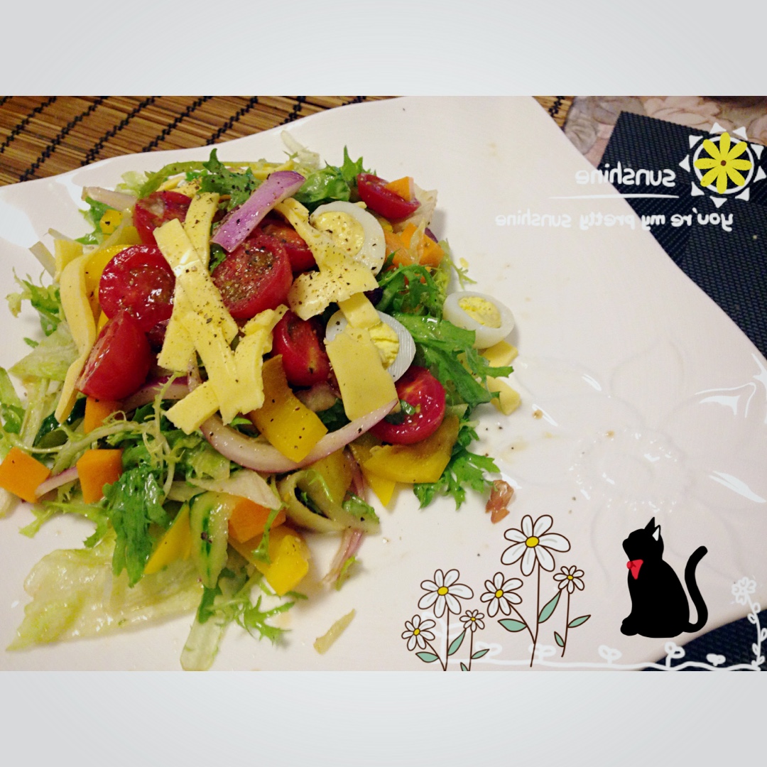 油醋蔬菜沙拉 Salad 'Basic'