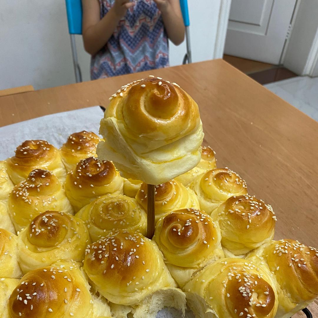 纯奶手撕吐司的做法 步骤1