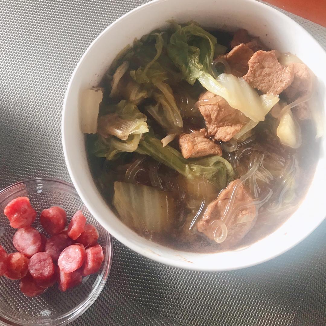 白菜猪肉炖粉条