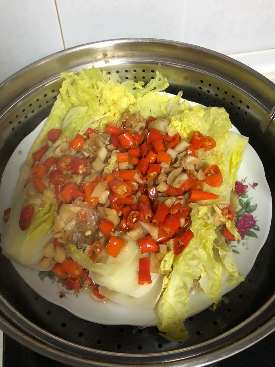 蒜蓉粉丝娃娃菜