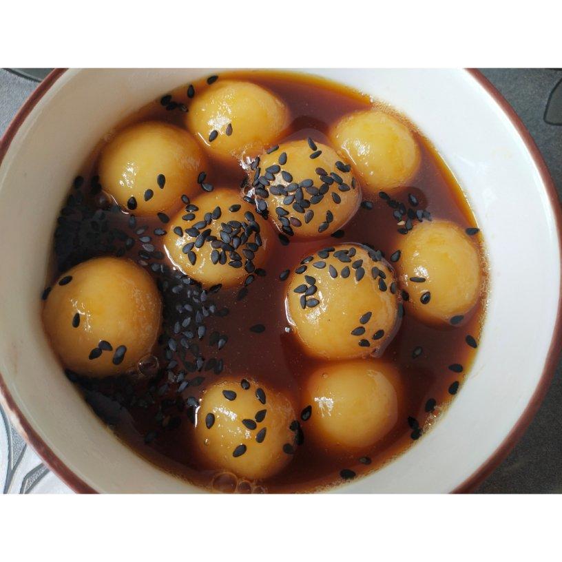 红糖糯米小圆子