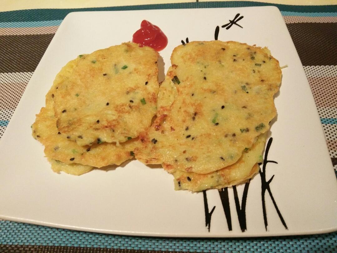 鸡蛋土豆饼