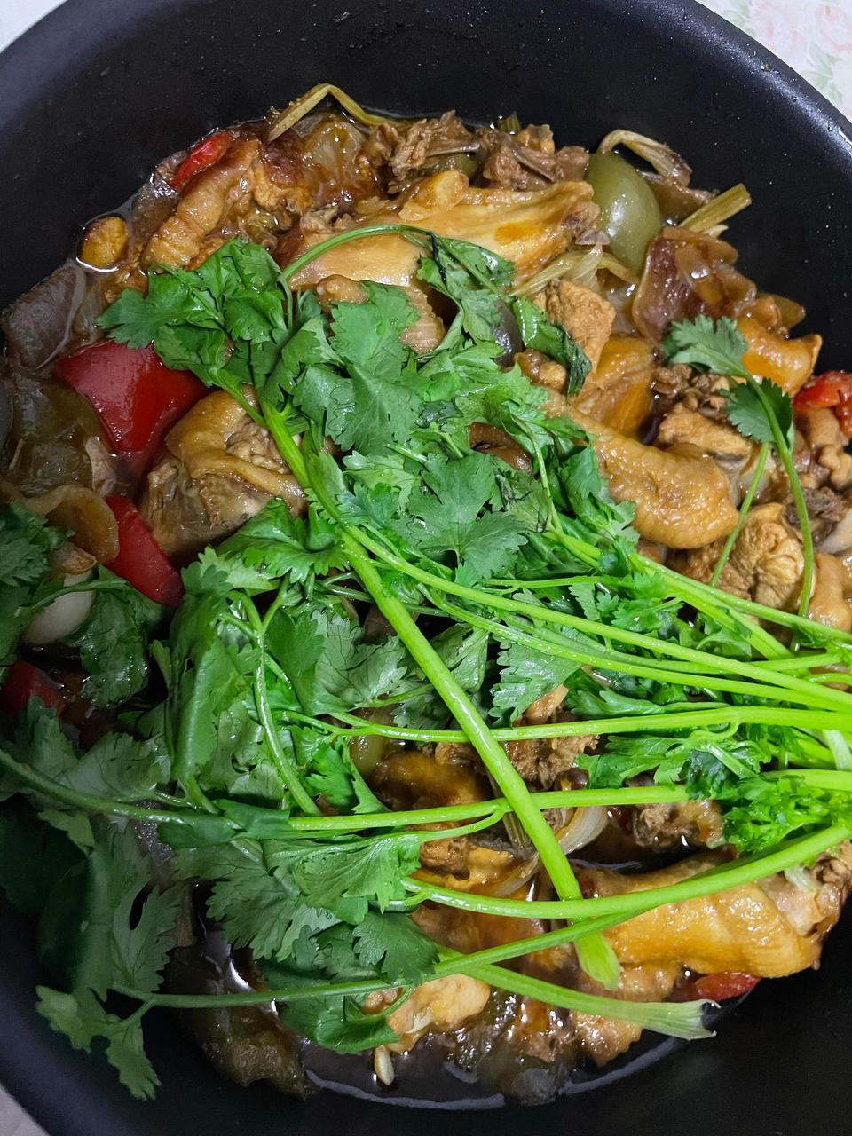 可以吃几碗饭的广东鸡煲奇味鸡煲