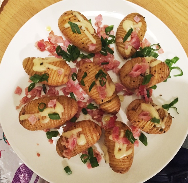 瑞典烤土豆 Hasselback baked potato