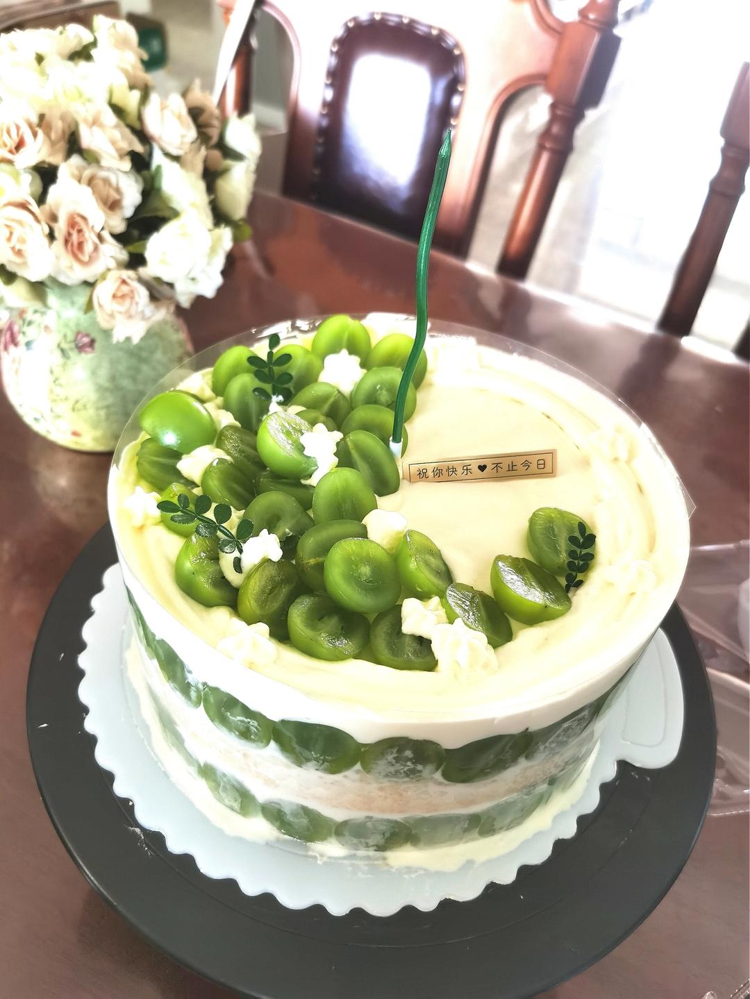 无油减糖戚风蛋糕（生日蛋糕）（8寸）