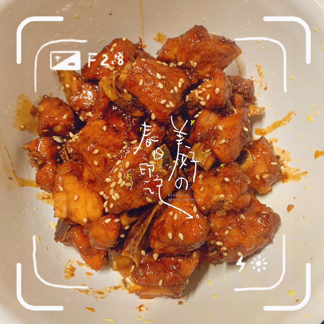 每年的年夜饭我都会做这道糖醋排骨❗️❗️