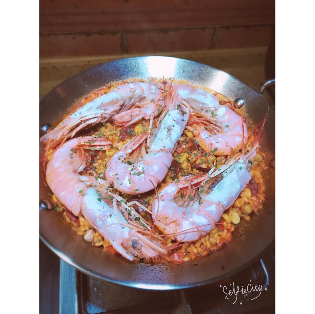 【曼食慢语】Seafood Paella 西班牙海鲜饭