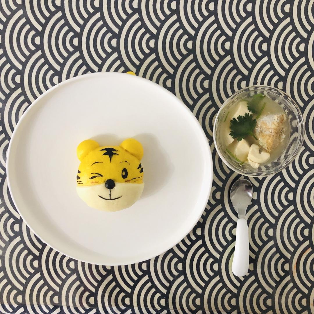 南瓜刺猬馒头                        宝宝辅食馒头