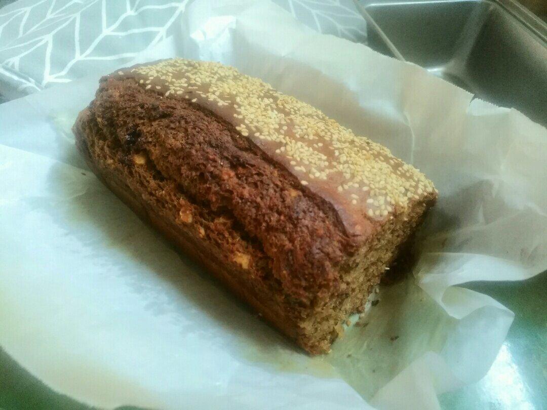 星巴克香蕉核桃蛋糕（Banana loaf）