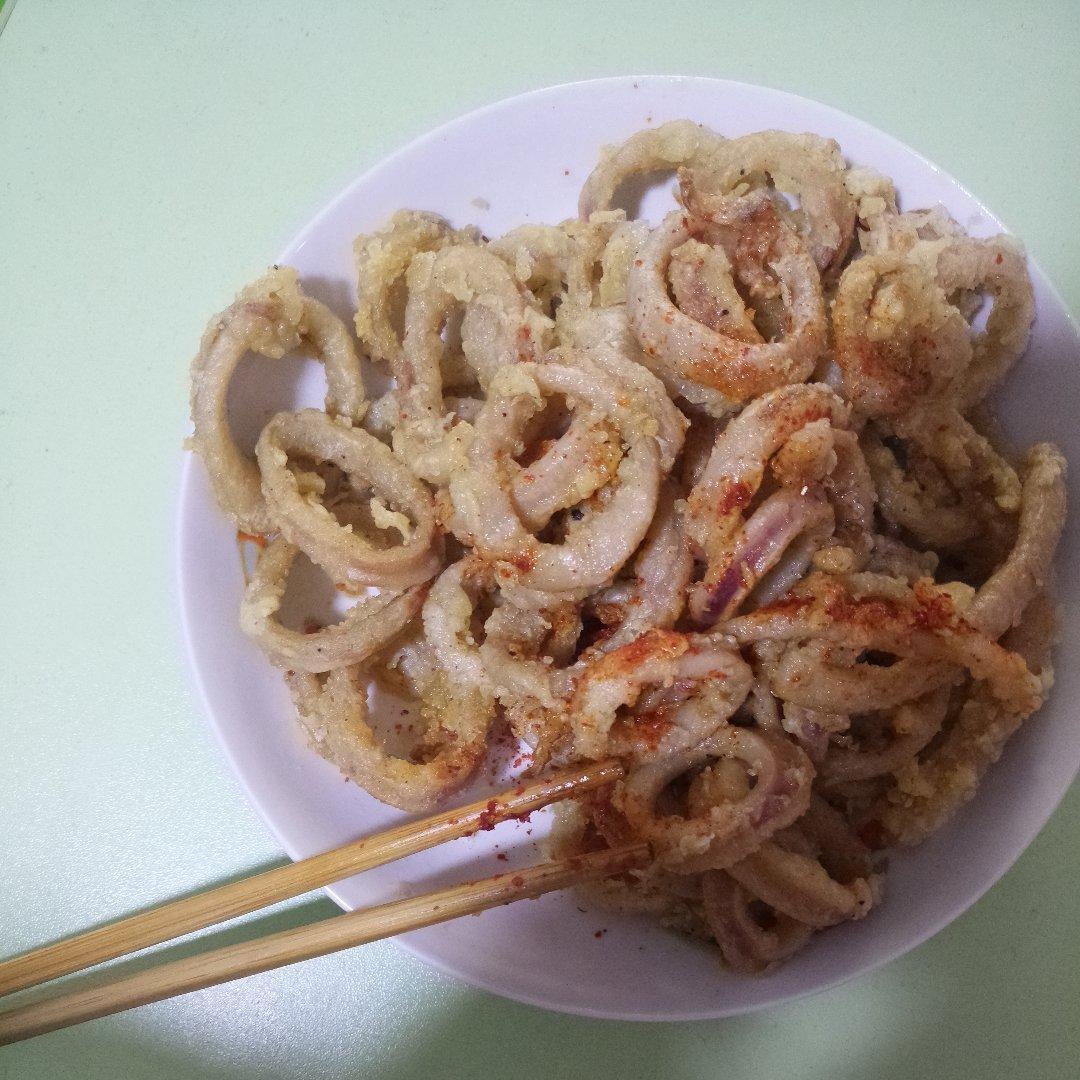 酥炸鱿鱼圈——好吃到停不了口