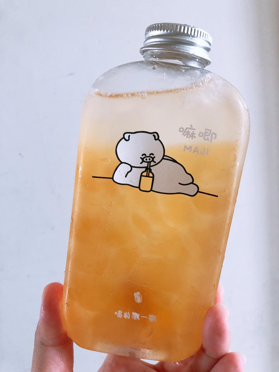 比奶茶还好喝的茉莉花茶冻鲜奶｜茶冻撞奶