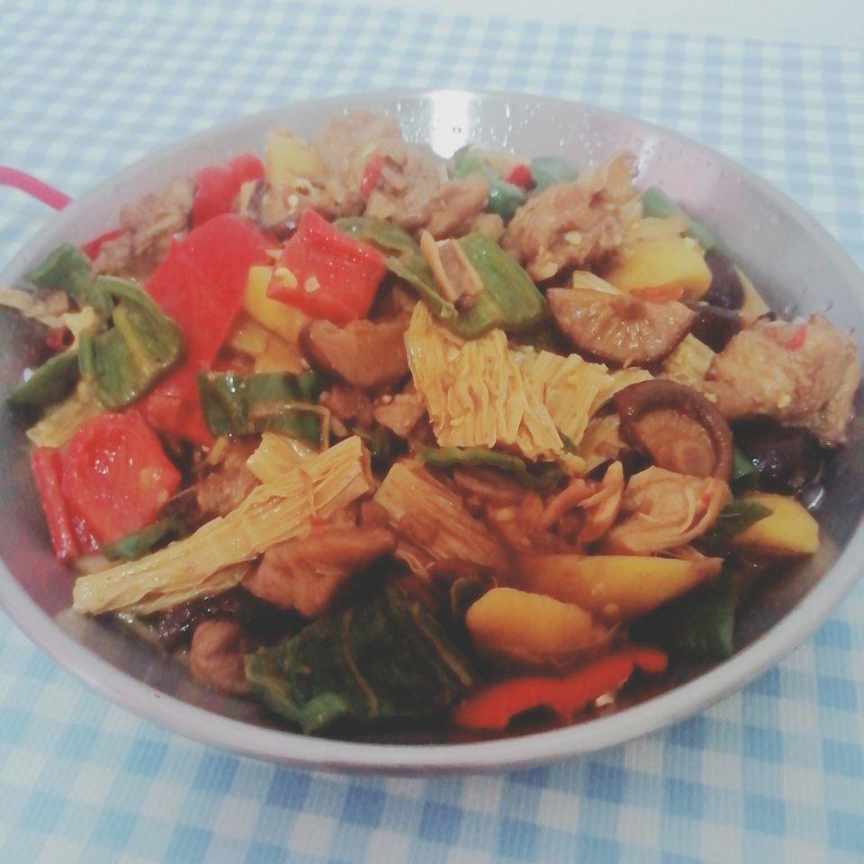 外卖第一名，简单在家做|黄焖鸡米饭